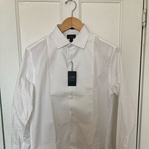 NWT J Crew Ludlow Tuxedo Shirt, 15x34 Classic Fit